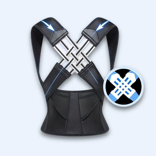 Correttore Posturale | Supporto Ergonomico per Schiena Regolabile | Comfort Ottimale per Migliorare la Postura 0