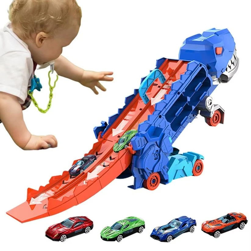 Gioco Avventura | Camion Giocattolo Dinosauro con Parti Mobili Ð Divertimento Interattivo per Bambini 5