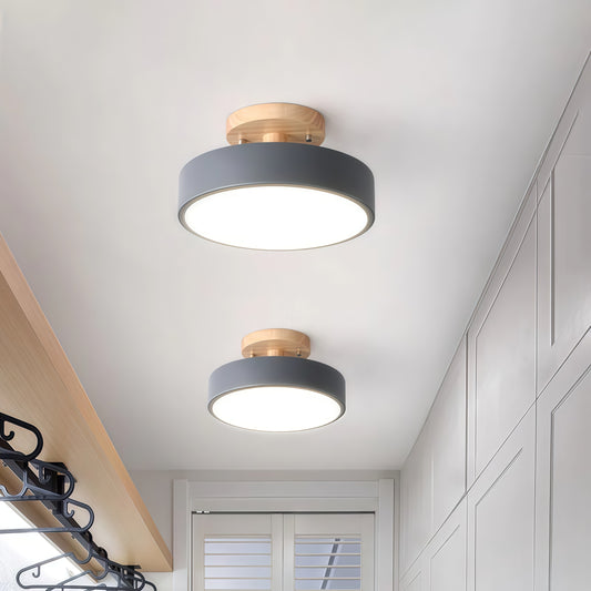 Modern Wooden Ceiling LED Light