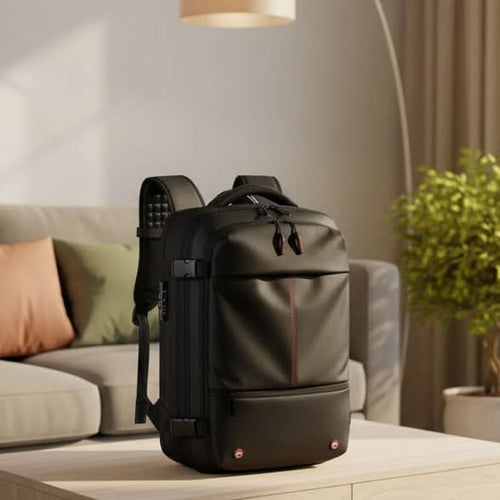 Zaino Comprimibile per Laptop con Design Leggero e Scomparto Protettivo | Ideale per Viaggi e Uso Quotidiano 1