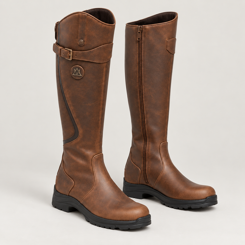 Benedetta | Wasserdichte Damen-Kniestiefel mit verstellbarem Riemen - Sicherer Schritt