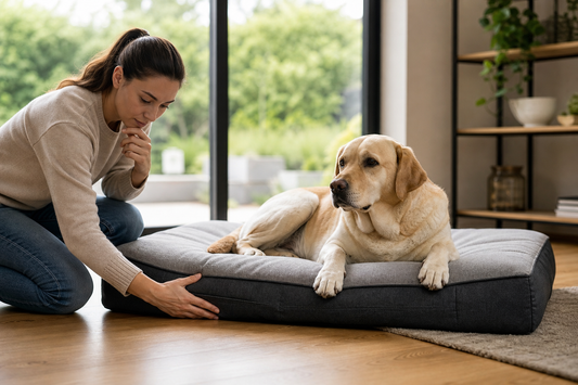 Che 7 controlli fare prima di comprare un letto ortopedico per cani di taglia grande?
