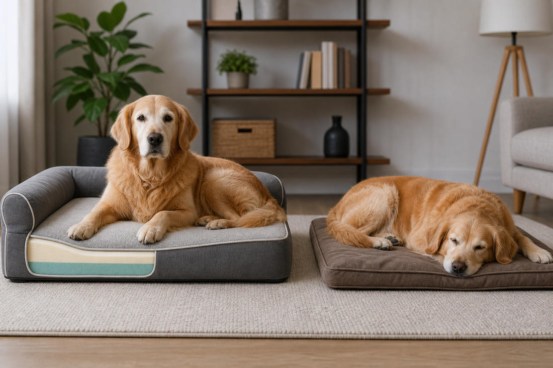 Letto ortopedico per cani vs letto normale: quali benefici reali
