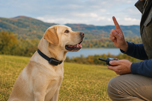 Modalità del collare da addestramento per cani spiegate passo dopo passo