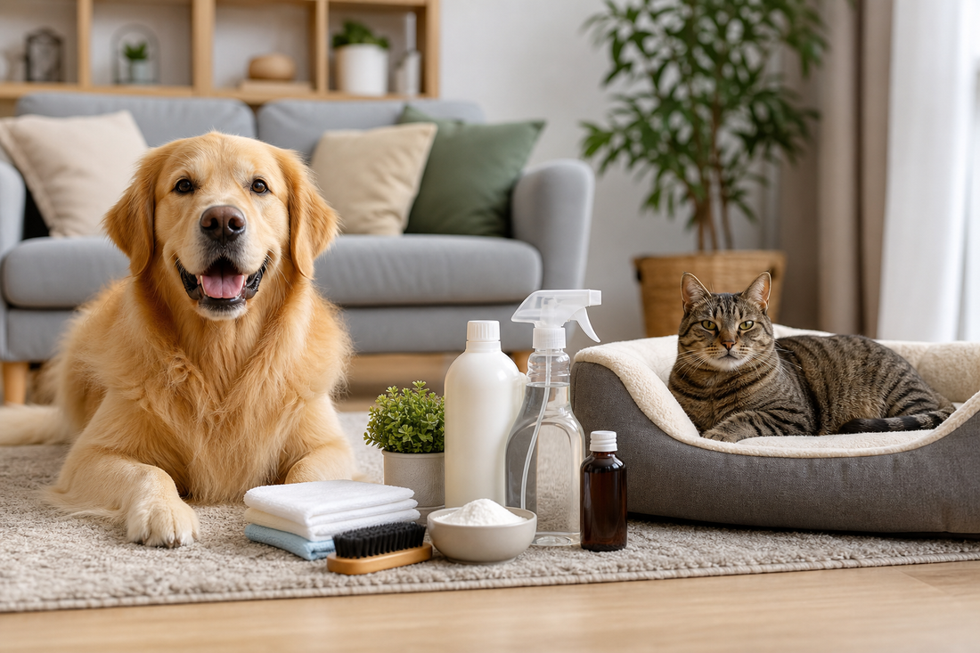 7 consigli efficaci per eliminare gli odori degli animali domestici