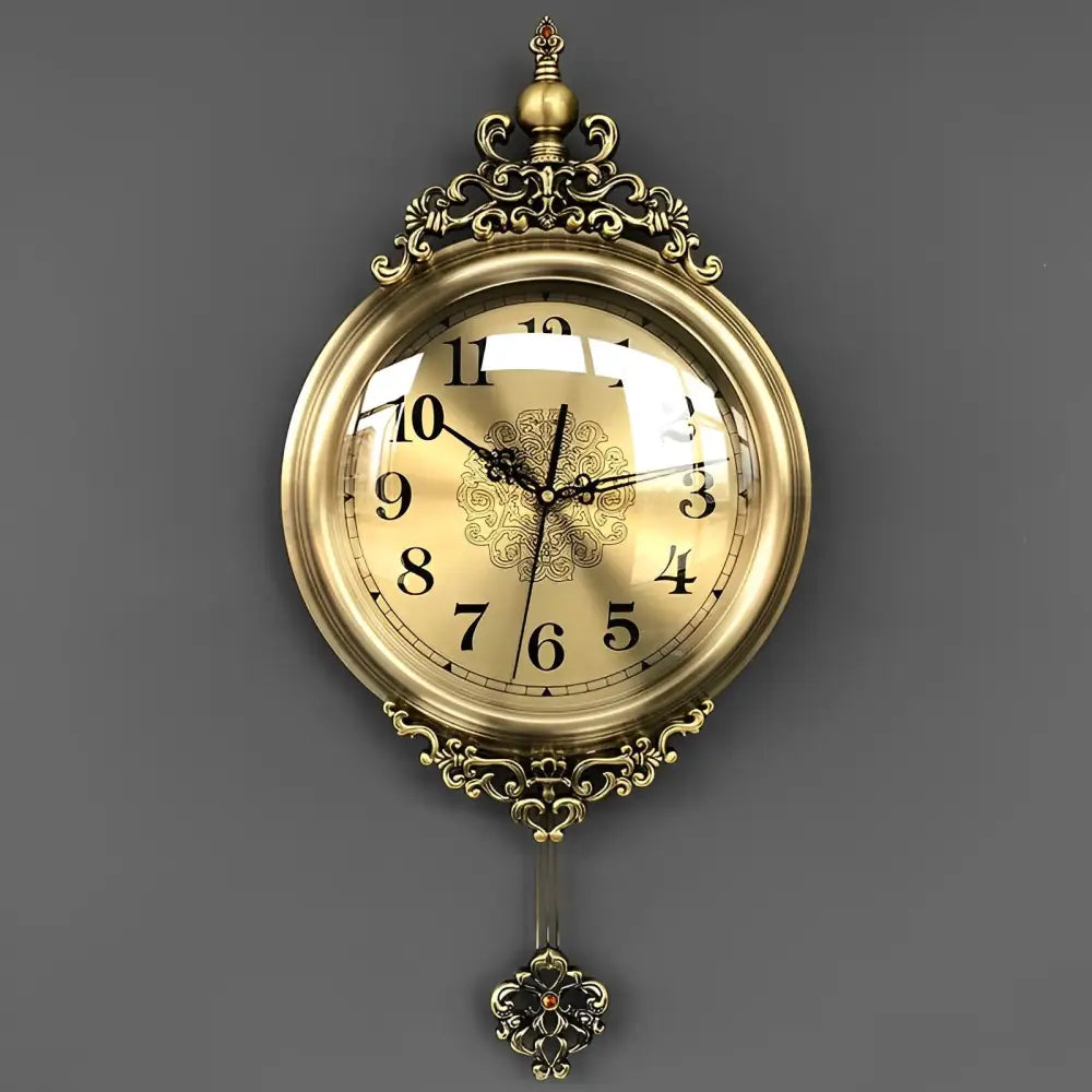 Orologio Da Parete Design Vintage in Metallo con Quadrante Silenzioso | Elegante Decorazione per Casa 7