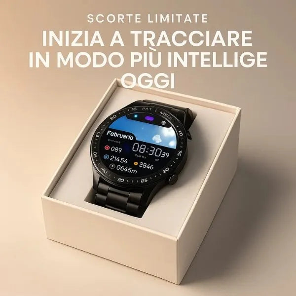 Innovative Smartwatch | Non-Invasive Blood Sugar Monitoring with Bluetooth | IP67 Waterproof for Health and Fitness Control