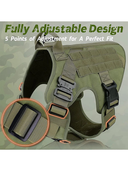 Dog Harness for Strong Dogs with Full Protection | Comfort and Control for Training and Walks