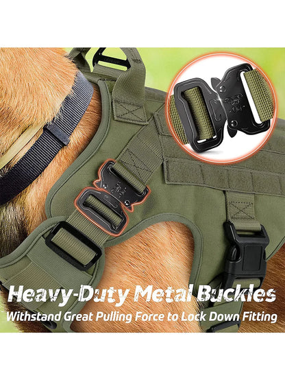 Dog Harness for Strong Dogs with Full Protection | Comfort and Control for Training and Walks