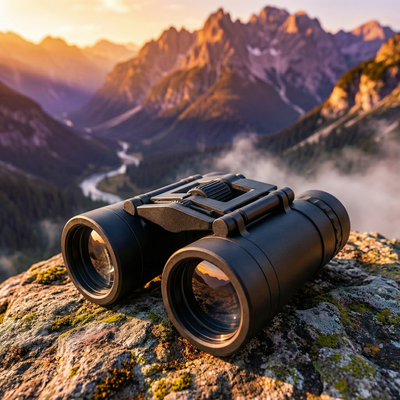 Binocolo Professionale | Binocolo Potente con Zoom 40x | Design Compatto per Birdwatching e Viaggi