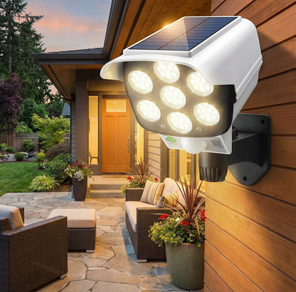 Solar Floodlight | Floodlight with Motion Sensor and Powerful LEDs | Outdoor Security Lighting and Energy Saving
