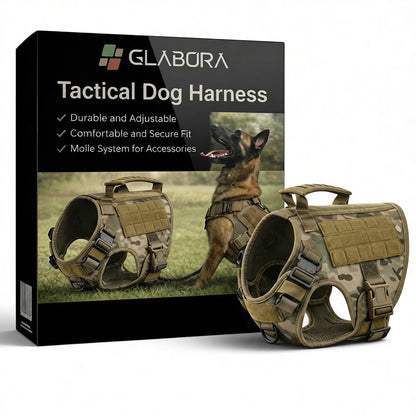 Dog Harness for Strong Dogs with Full Protection | Comfort and Control for Training and Walks