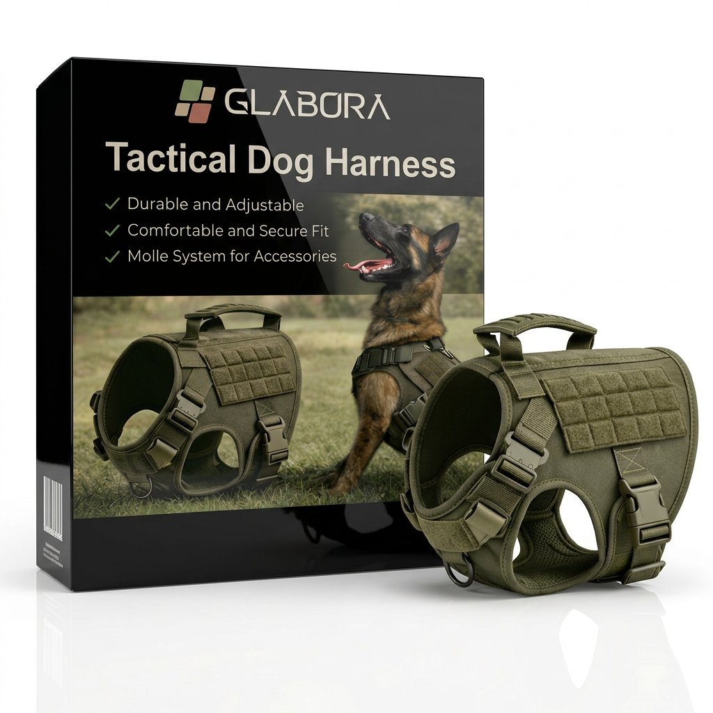 Dog Harness for Strong Dogs with Full Protection | Comfort and Control for Training and Walks