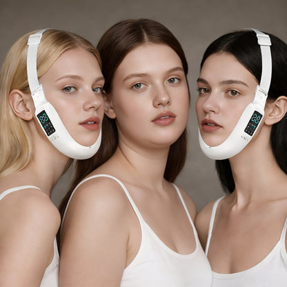 Face Sculpting Device | EMS Technology with 8 Modes and 15 Intensity Levels for Jawline Definition