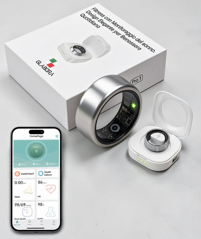Slimme ring | Intelligente fitness tracker met slaapmonitoring | Elegant design voor dagelijks welzijn