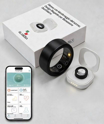 Smart Ring | Intelligent Fitness Tracker with Sleep Monitoring | Elegant Design for Daily Wellbeing