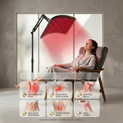 Dispositivo Terapia Luce Rossa Flessibile per Benessere Completo e Guarigione