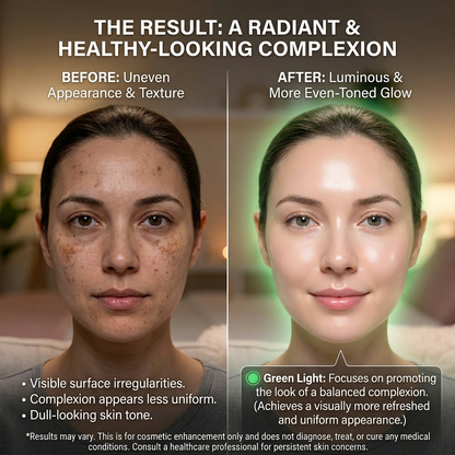Maschera Viso LED | Terapia della Luce con Ringiovanimento e Collagene | Trattamento Anti-invecchiamento per Pelle Radiosa