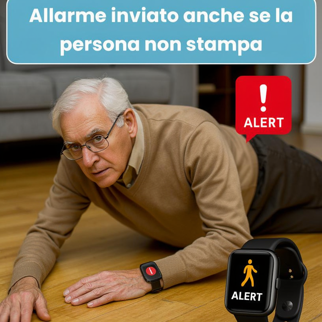 GPS Watch for Seniors | 4G Bracelet with Video Call and Health Monitoring | Safety and Daily Wellbeing