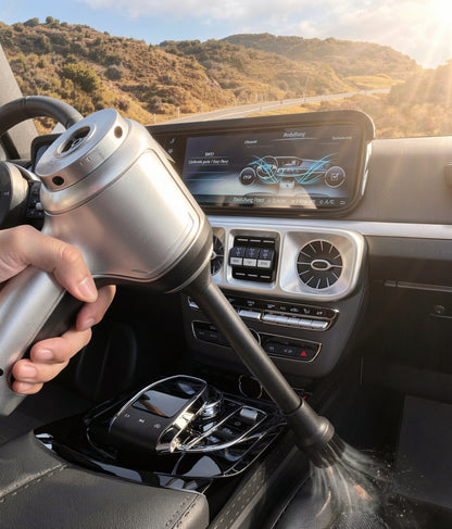 Krachtige Draadloze Draagbare Stofzuiger | Met HEPA-filter | Ideaal voor Auto en Thuis