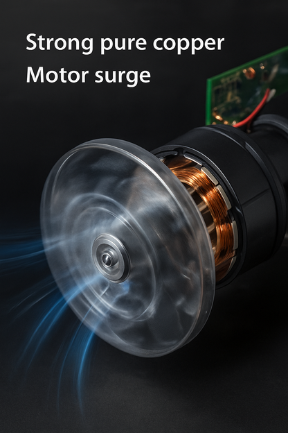 Krachtige Draadloze Draagbare Stofzuiger | Met HEPA-filter | Ideaal voor Auto en Thuis