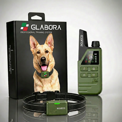 Collare per Cani Intelligente con Telecomando a 300 m | Ricaricabile e Regolabile per Addestramento Efficace