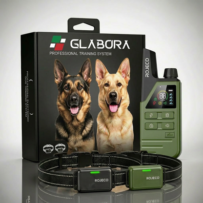 Smart Dog Collar with 300 m Remote Control | Rechargeable and Adjustable for Effective Training