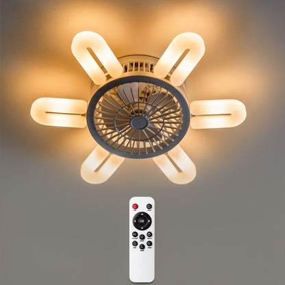 Ceiling Fan with LED Light and Remote Control | Modern Design for Comfort and Style
