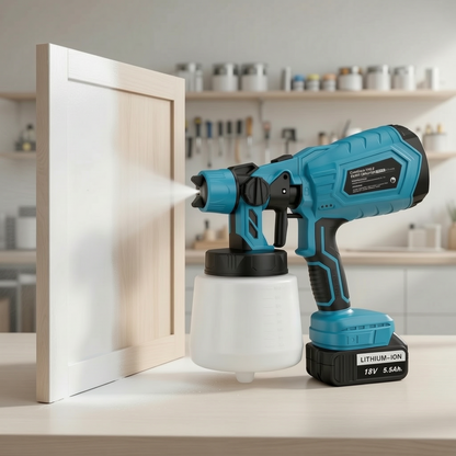 Cordless Paint Sprayer with Even Finish | Efficiency and Freedom of Movement for Painting Projects