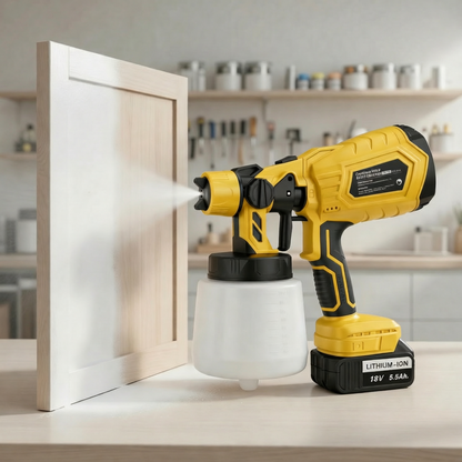Cordless Paint Sprayer with Even Finish | Efficiency and Freedom of Movement for Painting Projects