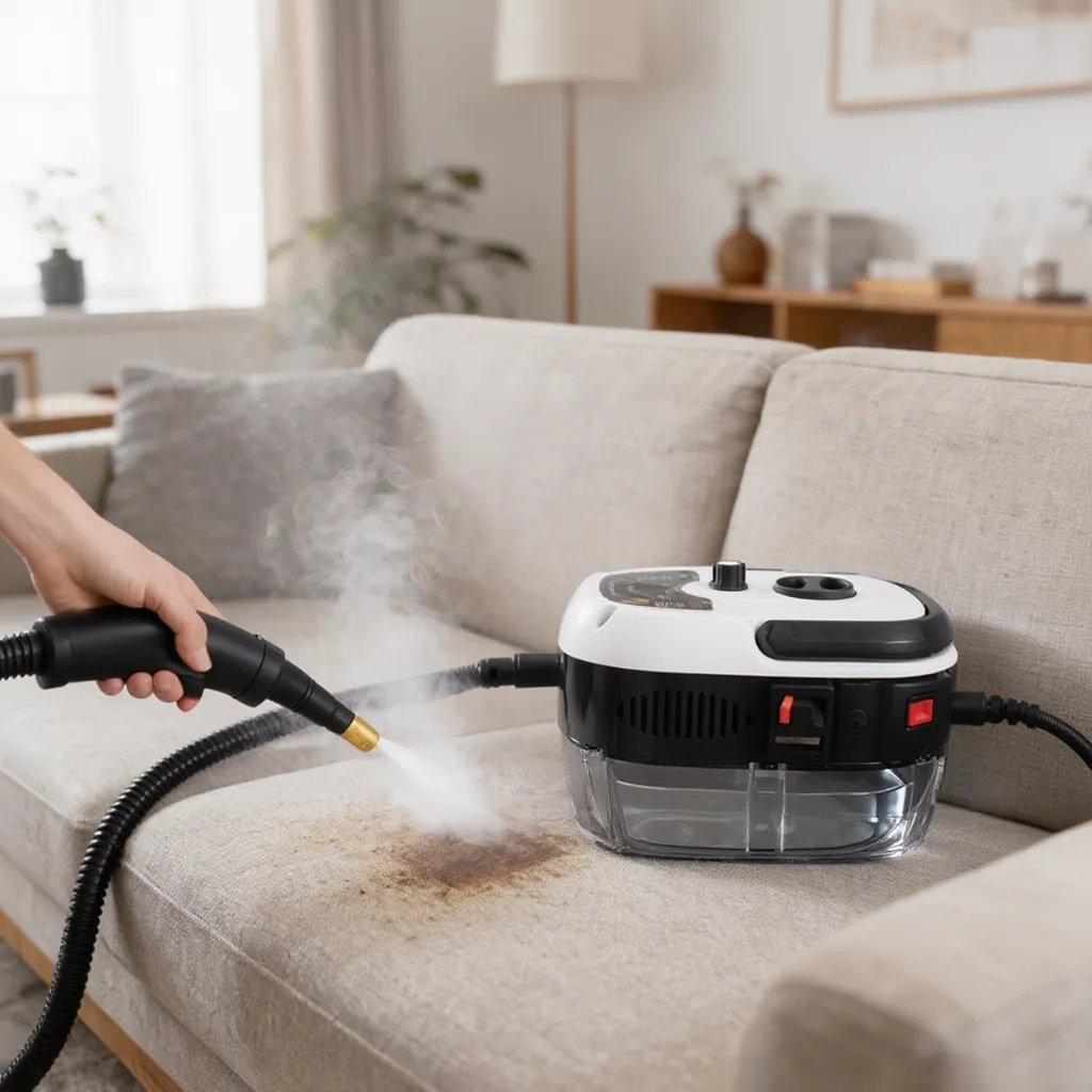 Portable Steam Cleaner | High-Pressure Cleaning Machine with Included Accessories | Ideal for Car and Kitchen
