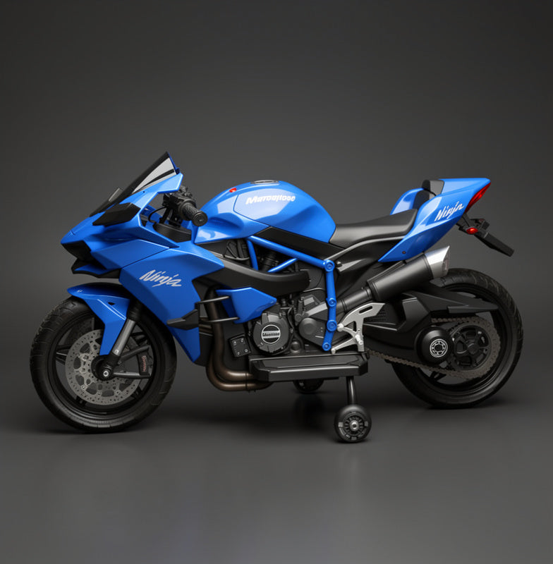 Electric Motorcycle for Kids | Compact and Safe Design with Fast Charging | Fun and Safety for Ages 3-9