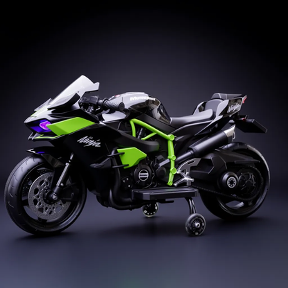 Electric Motorcycle for Kids | Compact and Safe Design with Fast Charging | Fun and Safety for Ages 3-9