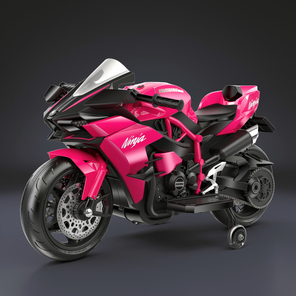 Electric Motorcycle for Kids | Compact and Safe Design with Fast Charging | Fun and Safety for Ages 3-9