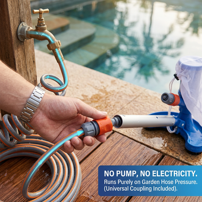 AquaSweep | Manual Pool Vacuum with Lightweight Design | Effective Cleaning for Crystal Clear Water