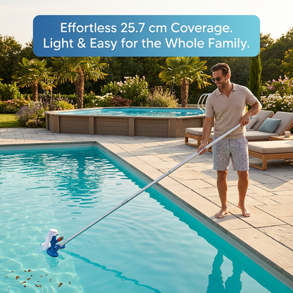 AquaSweep | Manual Pool Vacuum with Lightweight Design | Effective Cleaning for Crystal Clear Water