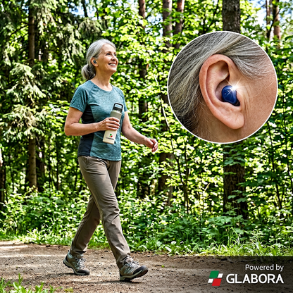 Rechargeable In-Ear Hearing Aids with Crystal Clear Sound | Invisible Design for Comfort and Discretion