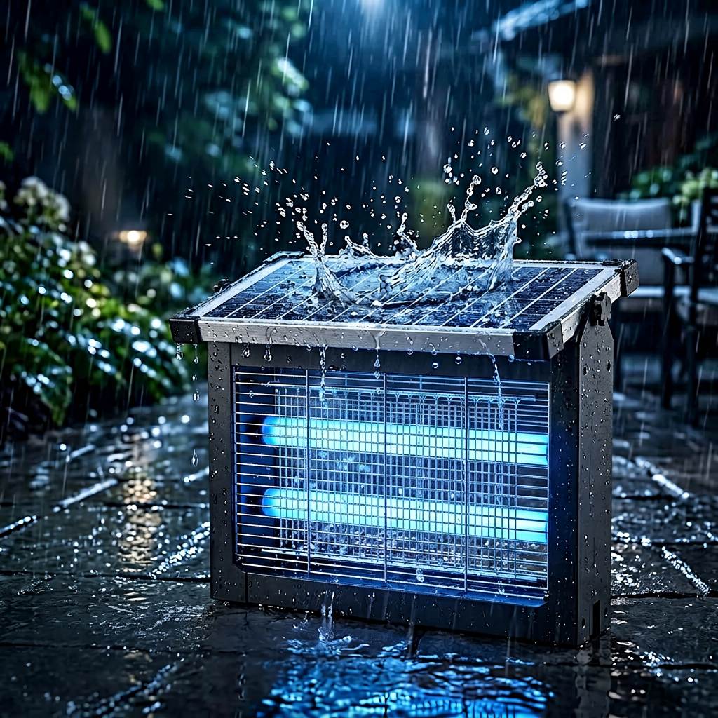 Solar Mosquito Trap | Mosquito Trap Covering 325 m² | Natural Safety for Outdoor Spaces