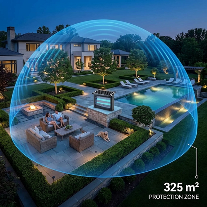 Solar Mosquito Trap | Mosquito Trap Covering 325 m² | Natural Safety for Outdoor Spaces