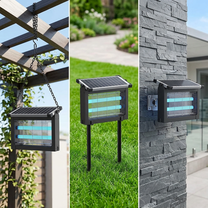 Solar Mosquito Trap | Mosquito Trap Covering 325 m² | Natural Safety for Outdoor Spaces