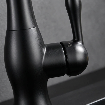Pull-Out Kitchen Faucet with Spray Head for Greater Flexibility | Modern Stainless Steel Design for Any Kitchen