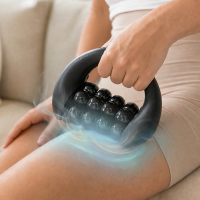 Masseur électrique anticellulite avec fonction rotative | Dispositif ergonomique pour la détente et la tonicité de la peau