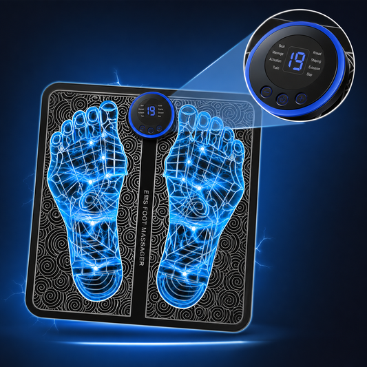 Comfort Feet | Massaggiatore per Piedi con Calore e Programmi Personalizzati | Sollievo Immediato per Piedi Stanchi