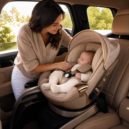 3-in-1 Multifunctional Trio Stroller with Foldable Design and High Safety for Comfortable Travel
