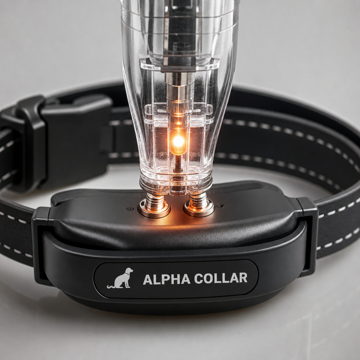 Electric Dog Collar with Waterproof Remote and 16 Shock Levels for Effective Training up to 1000m
