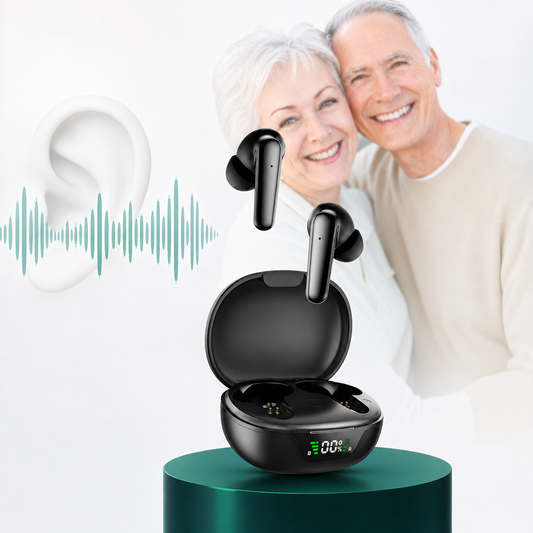 Oplaadbare hoortoestellen | digitale audioversterker met Bluetooth | app-bediening voor helder en persoonlijk gehoor