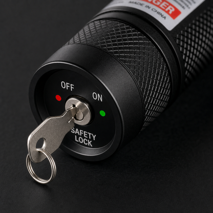 Puntatore Laser Potente | Ricaricabile a Lungo Raggio con Messa a Fuoco Regolabile | Ideale per Presentazioni e Osservazioni