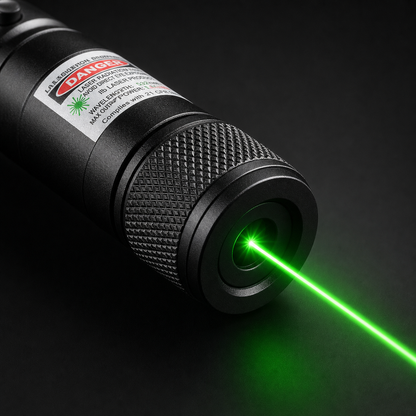 Puntatore Laser Potente | Ricaricabile a Lungo Raggio con Messa a Fuoco Regolabile | Ideale per Presentazioni e Osservazioni