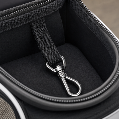 Panier de vélo pour animaux de compagnie | Design extensible avec filet pour un confort et une sécurité optimaux