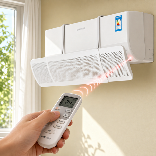 Déflecteur d’air pour climatiseur avec réglage angulaire | Accessoire universel pour un confort optimal